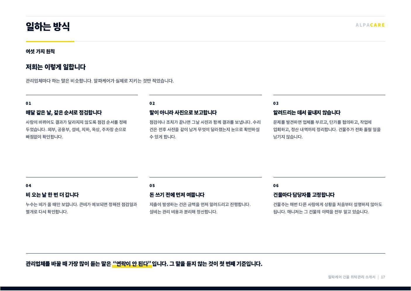 알파케어 회사소개서 18쪽